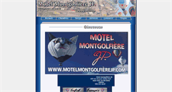 Desktop Screenshot of motelmontgolfierejp.com